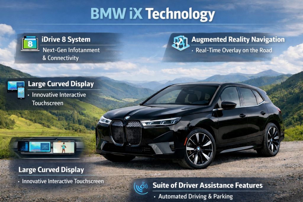The technology of BMW cars are future perfect.