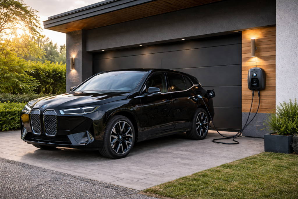 Charging a BMW at your home is not so difficult.