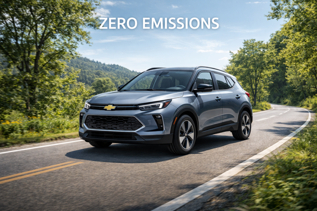 EVs have zero emissions.